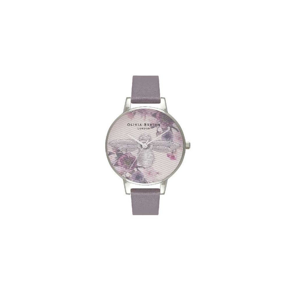 Olivia Burton Gray Artificial Leather Watch